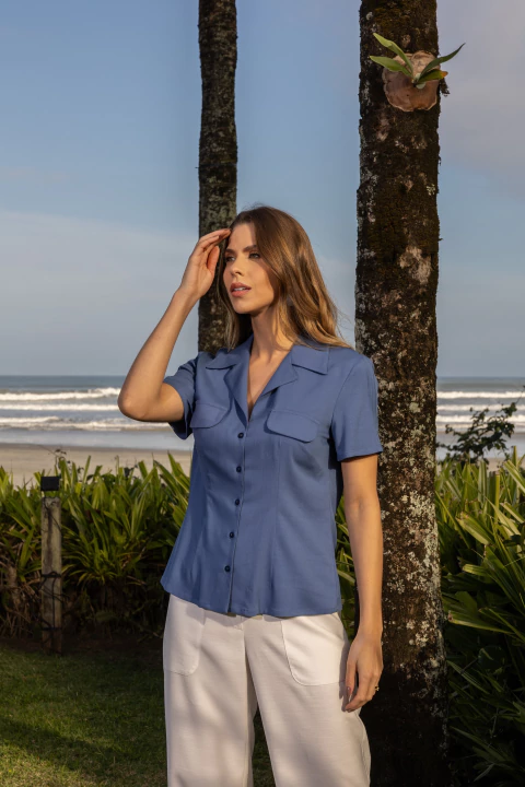 CAMISA GOLA ESPORTE E NERVURAS - 80.109