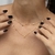 COLLAR DOBLE MONET D (2997) en internet