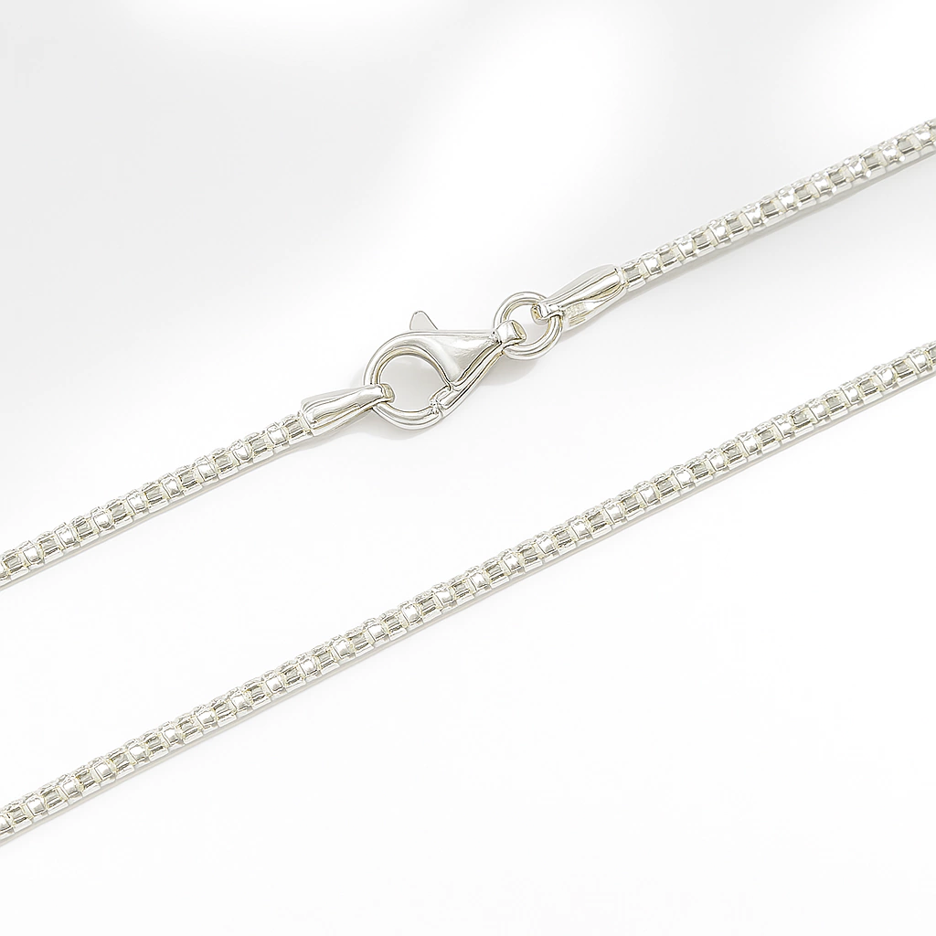 CADENA DE PLATA COREANA 50 CM (150)