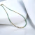 COLLAR VERDE Y DORADO (2954) - comprar online