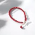 PULSERA CRISTALES 4MM Y DIJE (491) - comprar online