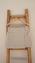 Falda de gabardina gamuzada - comprar online
