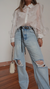 Camisa FIORELA con Apliques de Flores en internet