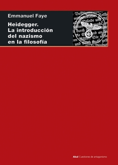 Heidegger, la introduccion del nazismo en la filosofia
