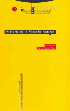 Historia de la filosofía antigua