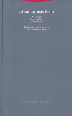 El cantar más bello - El cantar de los cantares de Salomón - comprar online