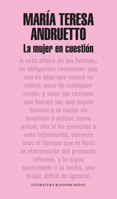 La mujer en cuestion