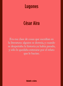 Lugones - César Aira