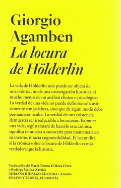 La locura de Hölderlin - Crónica de una vida habitante (1806-1843)