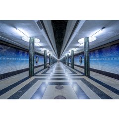 Soviet metro stations by Christopher Herwig - tienda online