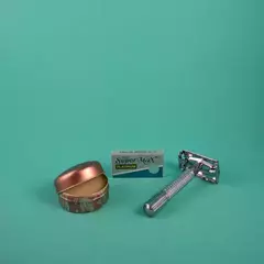 Rasuradora + Hojas + Bálsamo de barba en internet