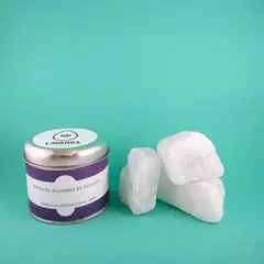 Piedra de Alumbre XL x3 - Lavanda - Tienda Sustentable
