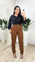 Camisa Feminina Babados Maria Preto - comprar online