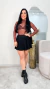 Imagem do SHORT SAIA ISADORA CREPE FEMININO PRETO
