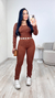 Macacão Feminino Gringa Manga Longa - Loja Loanita - Roupas femininas