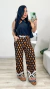 Calça Feminina Pantalona Estampada Helena na internet