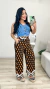 Imagem do Calça Feminina Pantalona Estampada Helena