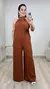 MACACÃO FEMININO MARRANT ELOA MARROM - Loja Loanita - Roupas femininas