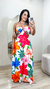 Imagem do Vestido Feminino Longuete Estampado Nina