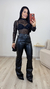 Calça Feminina Courino Flare Spike Duda na internet