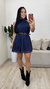 Vestido Feminino Curto Tule Rodado Luna Marinho - comprar online
