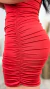 VESTIDO ZINNIA REGATA FEMININO VERMELHO - loja online