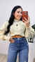 Imagem do Calça Feminina Wid Leg Jeans Mariana