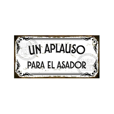 Un aplauso para el Asador