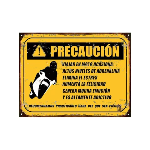 Precaución Motos