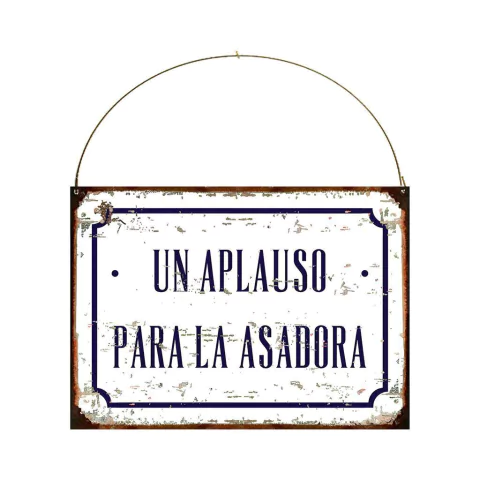 Un aplauso para la Asadora