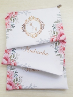 Necessaire Personalizada Madrinha Rosa