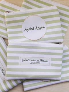Necessaire Personalizada Masculina para Padrinhos Verde - comprar online