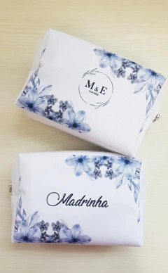 Necessaire Personalizada Azul Serenity - comprar online