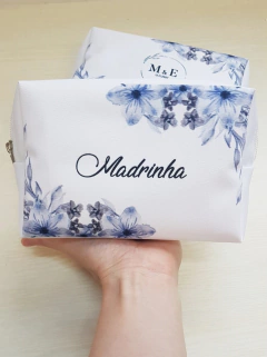 Necessaire Personalizada Azul Serenity na internet