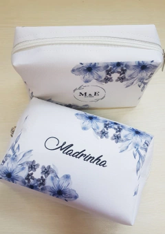 Necessaire Personalizada Azul Serenity