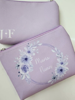 Necessaire com Nomes Personalizados Cor Lisa - comprar online