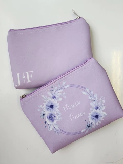Necessaire com Nomes Personalizados Cor Lisa