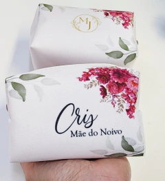 Necessaire Personalizada Marsala - Atelie Patily