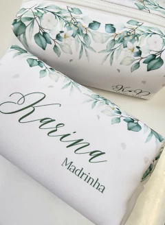Necessaire Personalizada Folhagem Eucalipto - comprar online