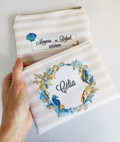 Necessaire Personalizada para Madrinhas Praia
