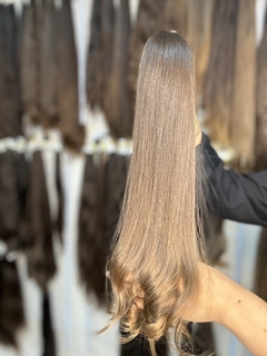 CABELO LOIRO NATURAL 58CM e 80GRAMAS - ETIQUETA DOURADA - comprar online