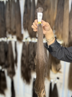 CABELO LOIRO NATURAL 58CM e 80GRAMAS - ETIQUETA DOURADA na internet