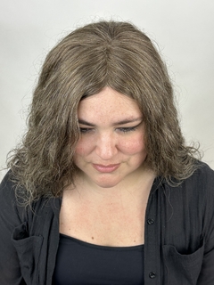 PERUCA CABELO HUMANO EM MICROPELE (TABELA AZUL)