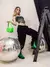 Borcegos Charlie Metallic Green -Ricky Sarkany - tienda online