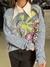 Sweater Unicorn Bordado Sky - Agustina Saquer en internet