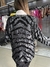 Kimono Bordado Silver Black - Rapsodia