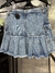 POLLERA DENIM TABLEADA en internet
