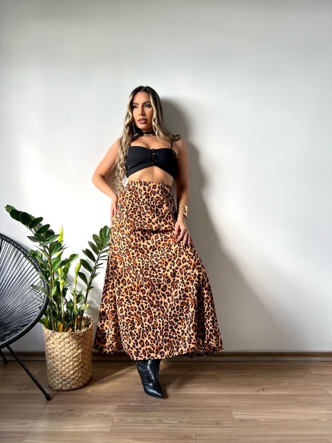 Saia Animal print - comprar online