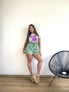 T Shirt Flower na internet