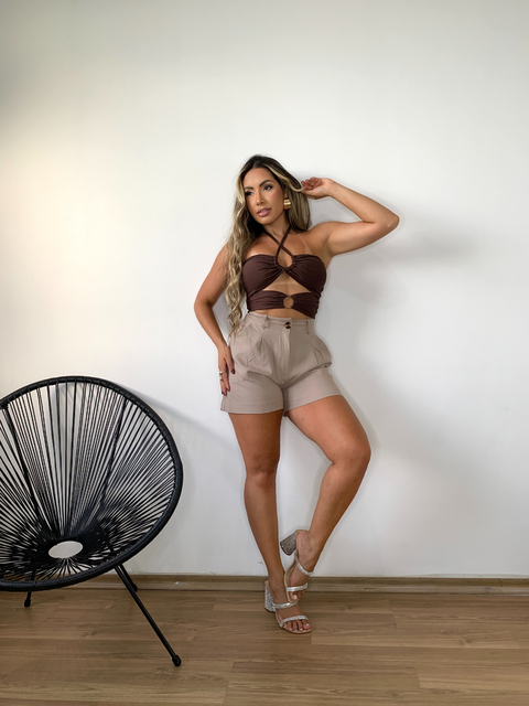 Short linho Alfaiataria - comprar online